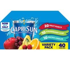 Caprisun 40 Pouch Variety pack juice-100% juice