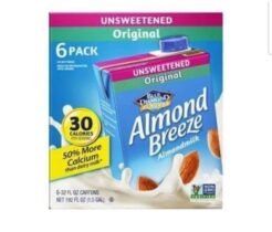 Almond Breeze Unsweetened Milk- 946ml