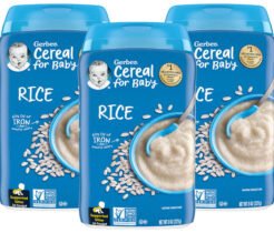 Gerber (227g) 1st Food, Rice Cereal for baby, Supported Sitter