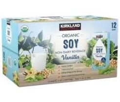 Kirkland Signature Organic Vanilla Soy Milk