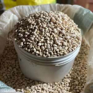 White beans half paint